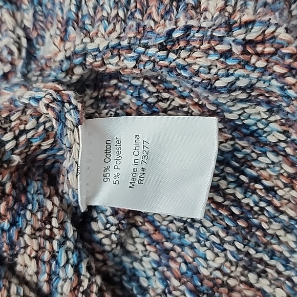 Sonoma Women's Pullover  Multi Coloured Knit Size Medium - Picture 7 of 12